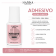 Pegamento de Uñas Extra Fuerte con Punta Del Cepillo / pegamento de tips Hanna .