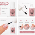 Pegamento de Uñas Extra Fuerte con Punta Del Cepillo / pegamento de tips Hanna .
