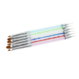Pinceles 6 PCS para Uñas de UV Gel Pinceles Pintauñas parara Decorar Uñas