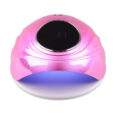 Lampara de Uñas Led Uv 120W Rosa Metalizado