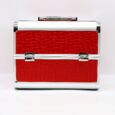 Maletín Para Maquillaje,Uñas,Peluqueria/Maletin Multiusos 36’5x24x29cm 3 Niveles. rojo2