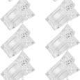 Piezas Clips de Puntas de Uñas 10PCS，Clips de gel de moldes de construcción rápida Accesorios de gel de uñas Uick Building Nail Tips Clip DIY Manicure