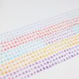 10Rollos Nail Art Foil Sticker,Pegatinas Uñas Tips Wraps Foil Transfer Sticker para DIY Manicura Acrílico Decoración(L100cm x W4cm)