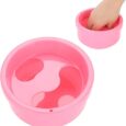 Mojadero,Tazón de Manicura, Cuenco Para Remojo de Uñas Para Lavar A Mano.
