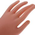 Mano de Caucho Flexible de Práctica para Aprendizaje de Manicura Uñas y Exhibición