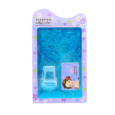 Kit de estampación de uñas, 1 placa de sello, 1 sello de silicona  y 1 rasqueta, kit de estampado para  uñas