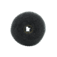 Relleno de  Moño Circular/ Donut  de  Relleno Color Negro