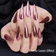 Polvo de Uñas de Cromo/Polvo de Uñas Efecto Espejo  6 Colores