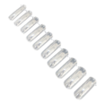 Cápsulas Dual System 100u/ Moldes para  Uñas de Acrygel /Tips
