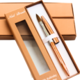 1Pincel acrílico N/14 para uñasHanna , 100% puro, pinceles acrílicos Kolinsky, tamaño 14, pincel para pintar uñas para aplicación acrílica, dorado pincel profesional para uñas para mujeres (#14)