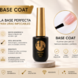 Base Coat Hanna 15ml/ Base Gel para Uñas