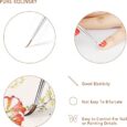 1Pincel Fineliner para Modelar Uñas 11MM, Pincel Profesional para Uñas, Pincel de Diseño de Uñas