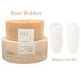 Base Rubber  Color Blanco leche H11 Hanna 20g