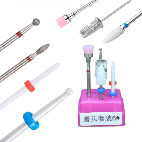 Woman Manicure Bright Nail Salon Business Card (2 × 2 in) (1.7 × 1.7 in) (26)