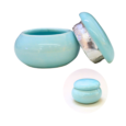 Dappen de cerámica/ Vasito de monómero/ taza para uñas azul