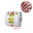 Molde de Uñas HA-010 300 pcs/ Guías para Extensión de Uñas