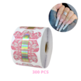 Molde de Uñas HA-004 300 pcs/ Guías para Extensión de Uñas