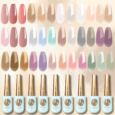 Kit 36 Color Esmaltes 15ML Varios Colores Traslucido Hanna