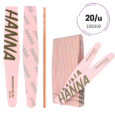 Lima de Uñas 100/100 Hanna / Pack de 20/u  limas