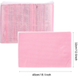 Toalla impermeable Manicura 100u/Almohadillas Papel Desechables/ Alfombrilla Mesa Rosa