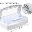 Bandeja de esterilizador Desinfección de manicura /Caja de plástico/ Esterilizador/