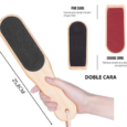 Lima de Pedicura/ Lima de Callos de Madera / Lija de Madera/ Raspacallos