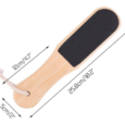 Lima de Pedicura/ Lima de Callos de Madera / Lija de Madera/ Raspacallos