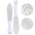 Lima profesional para pies de acero inoxidable 3en 1/ Lima pedicura/ Raspacallos
