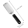 Lima de pie para pedicura (metal, con hoja de eliminación),/ Raspacallos