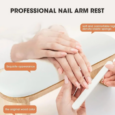 Cojín de Manicura de Cuero/ Cojín de manicura / Reposabrazos/ Almohadilla