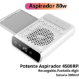 Aspirador de Polvo Blueque 858-7 / Aspirador  de  manicura  80W