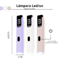 Lampara LED de un dedo J10 3w