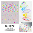 Pegatinas 5D / Adhesivos para uñas
