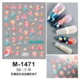 Pegatinas 5D/ Adhesivos para uñas