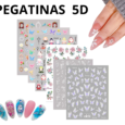 Pegatinas 5D/ Adhesivos para uñas