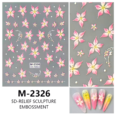 Pegatinas 5D / Adhesivos para uñas