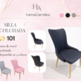 Silla Acolchada 101/ silla de recepcion/ silla de uñas/ silla de Spa