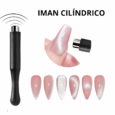 Iman Cilíndrico/ Iman para ojo de gato/ Iman de uñas