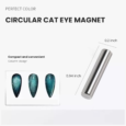 Iman cilíndrico/ iman para ojo de gato/ iman para uñas