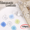 Muestrario cuadrado / muestrario transparente