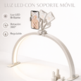 Lámpara Led/ Lámpara de Mesa / luz led/ Aro de luz / luz Media Luna (copia)