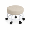 Taburete Profesional para Pedicura con Ruedas de 5 Patas