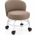 Silla Taburete Profesional para Pedicura con Ruedas y Respaldo Ergonómico