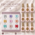 Colección Esmalte en gel Ojo de Gato Hanna 9 colores 15ml / #9003
