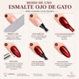 Esmalte en gel Ojo de Gato 15ml – Coleccion de 9 Colores /#9004
