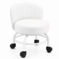 Silla Taburete Profesional para Pedicura con Ruedas y Respaldo Ergonómico