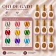 Esmalte en gel Ojo de Gato 15ml – Coleccion de 9 Colores /#9004