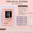 Tips de Acrigel/Poligel / Tips Dual sistem / Molde para Acrigel/ Extension de poligel