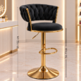 taburete de bar/ silla alta/ taburete con resplado sin ruedas/ silla de recepcion / silla de  isla
