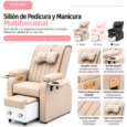 Sillon de Pedicura  Y Manicura Multifincional/ Sillon con masaje / sillon reclinable  /  sillon Electrico